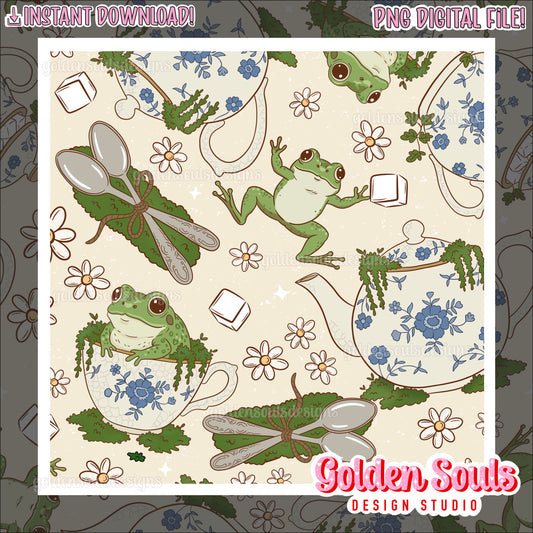 Mossy Morning Tea (cream)