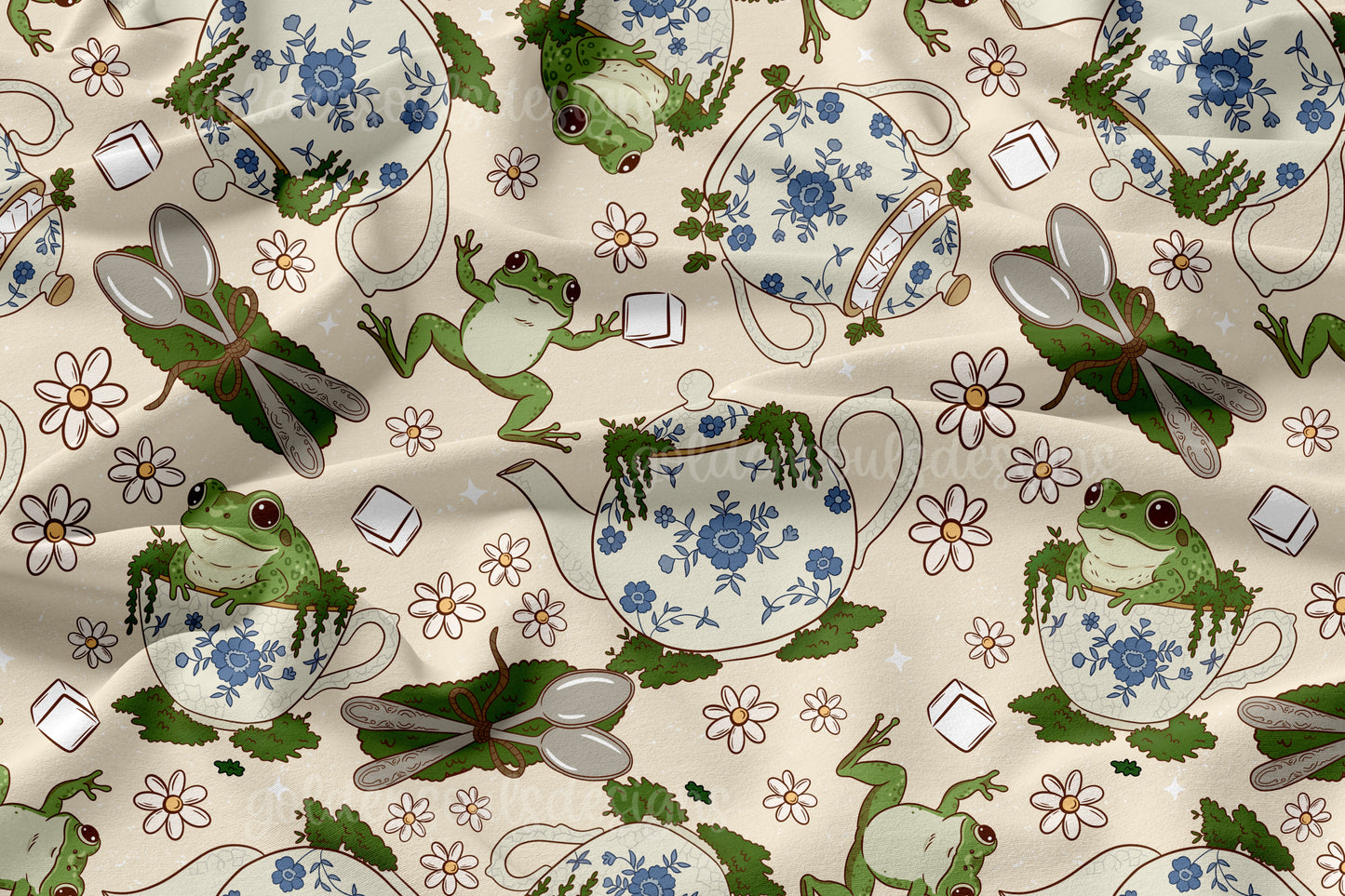 Mossy Morning Tea (cream)