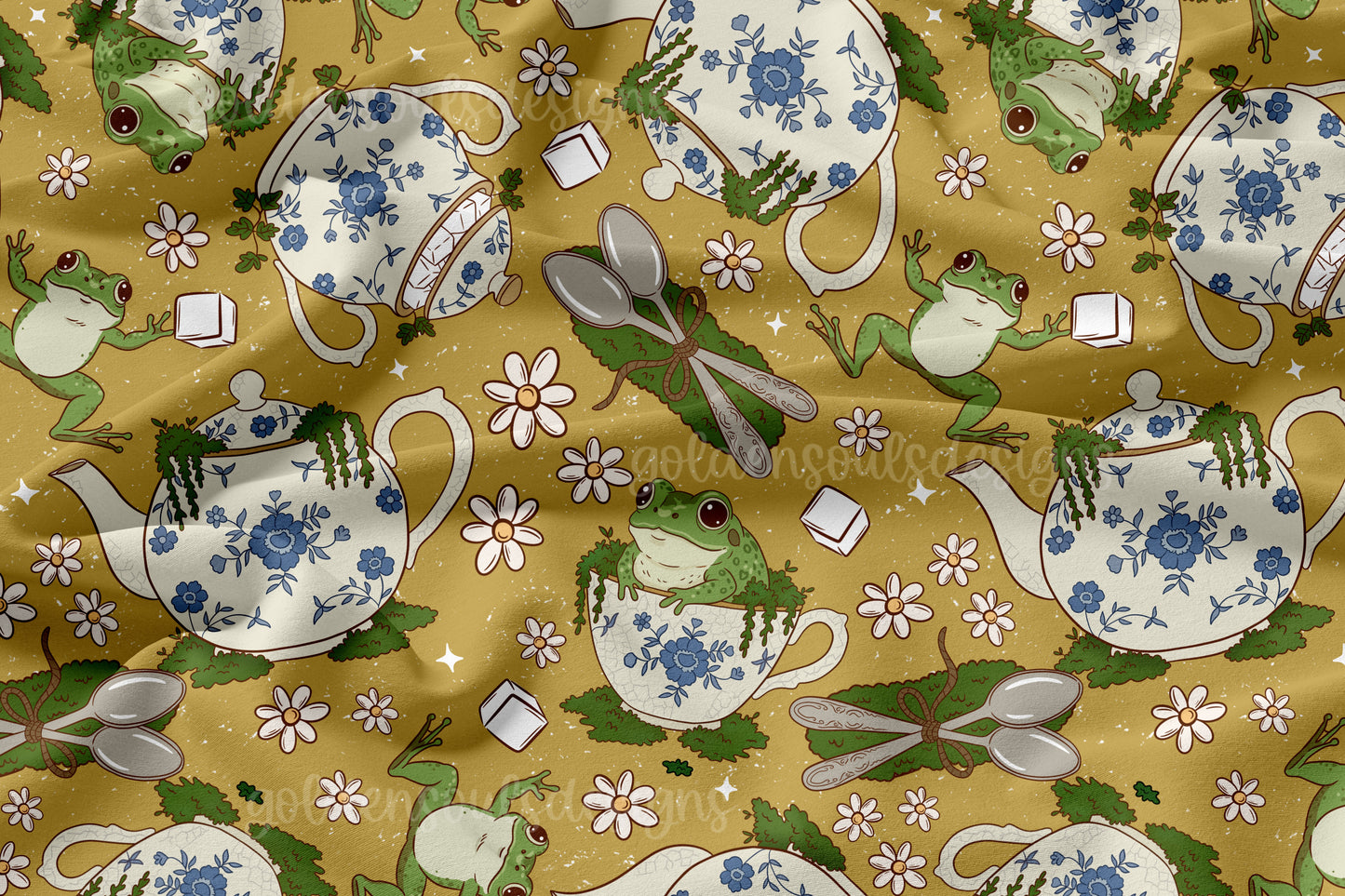 Mossy Morning Tea (gold)