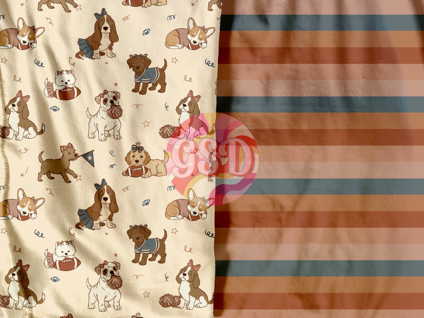 Vintage Varsity Pups