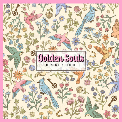 Pastel Birds