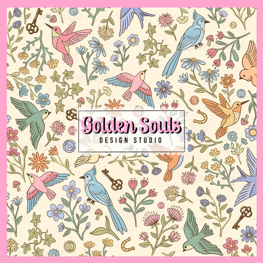 Pastel Birds