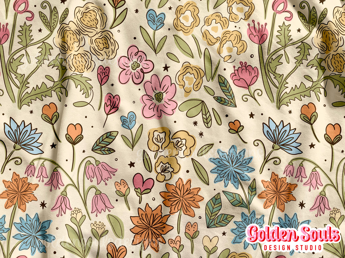 Soft Girl Spring Floral
