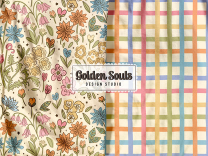 Soft Girl Spring Floral