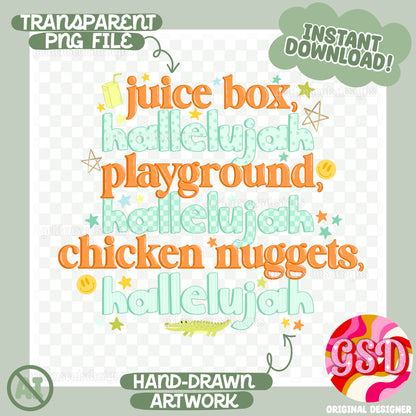Juice Box Hallelujah PNG
