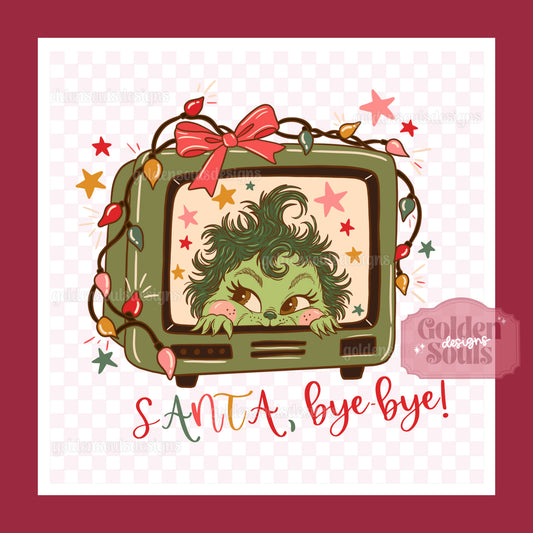 Santa Bye-Bye!