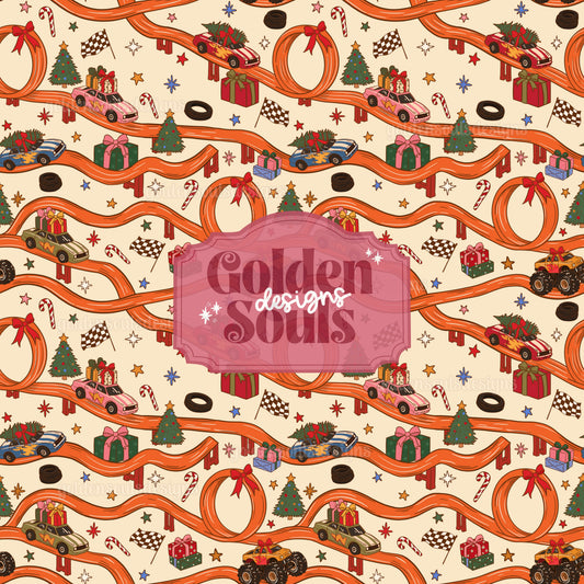 Santa’s Speedway (Pink)
