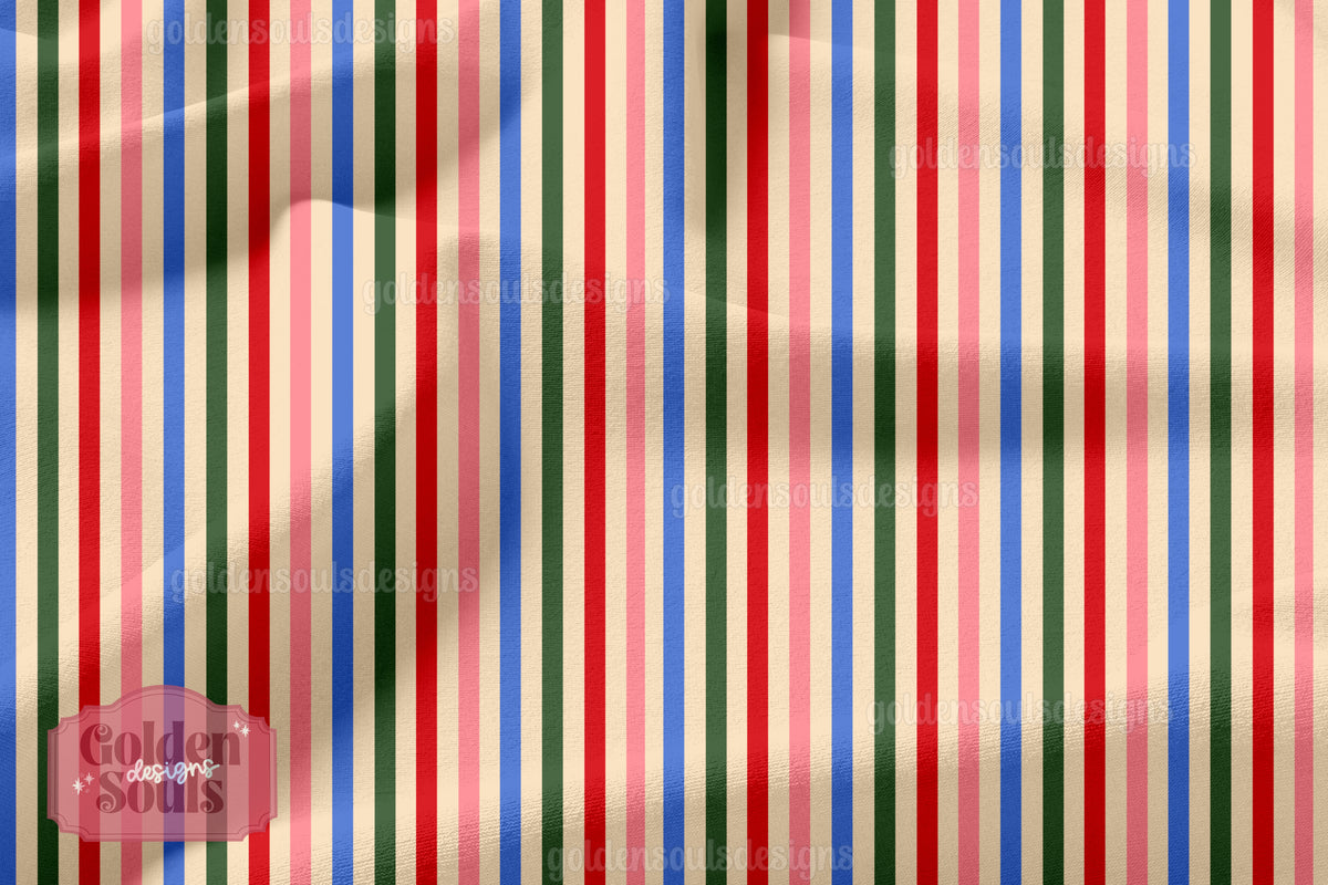 Retro Christmas Harlequin