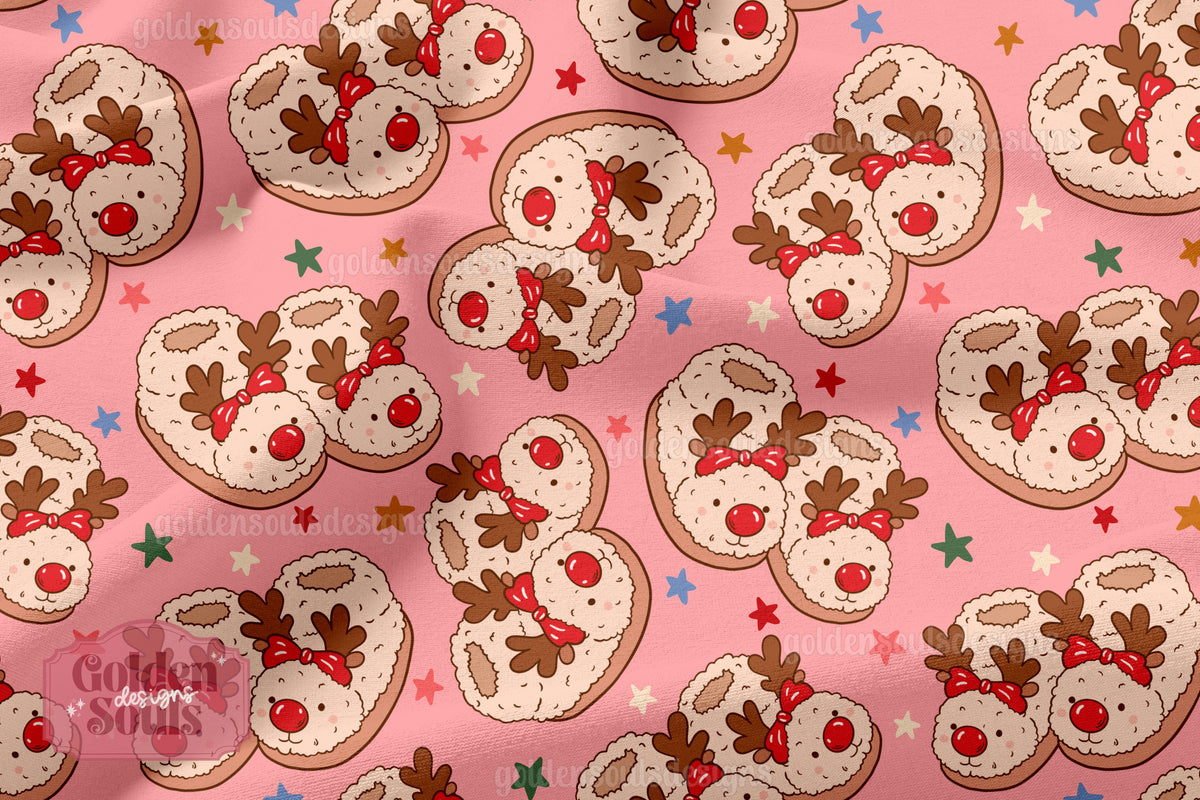 Reindeer Slippers