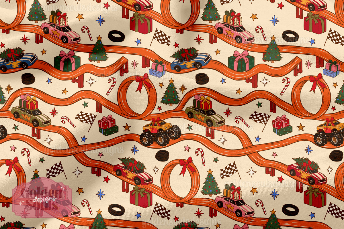 Santa’s Speedway (Pink)