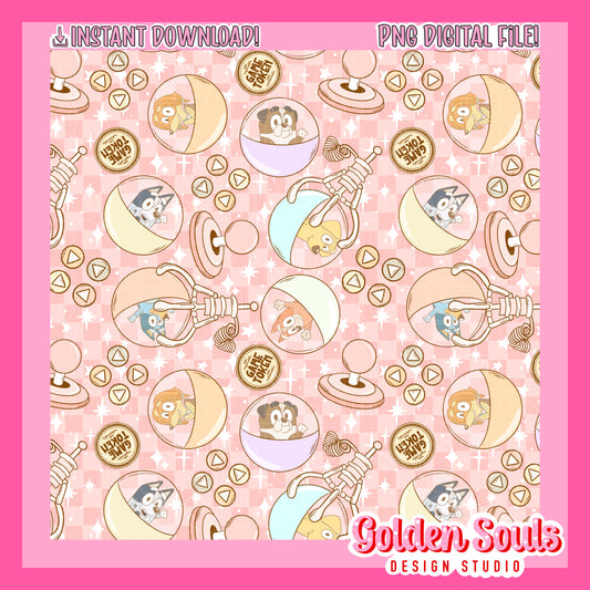 Blue Dog Claw Machine