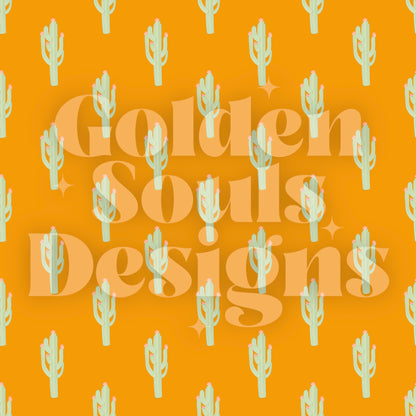 Cactuses with Flowers