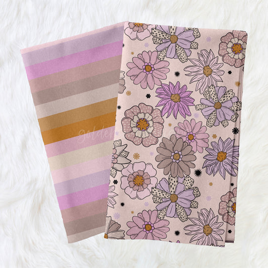 Purple Spring Floral