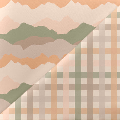 Muted Mountains + Plaid