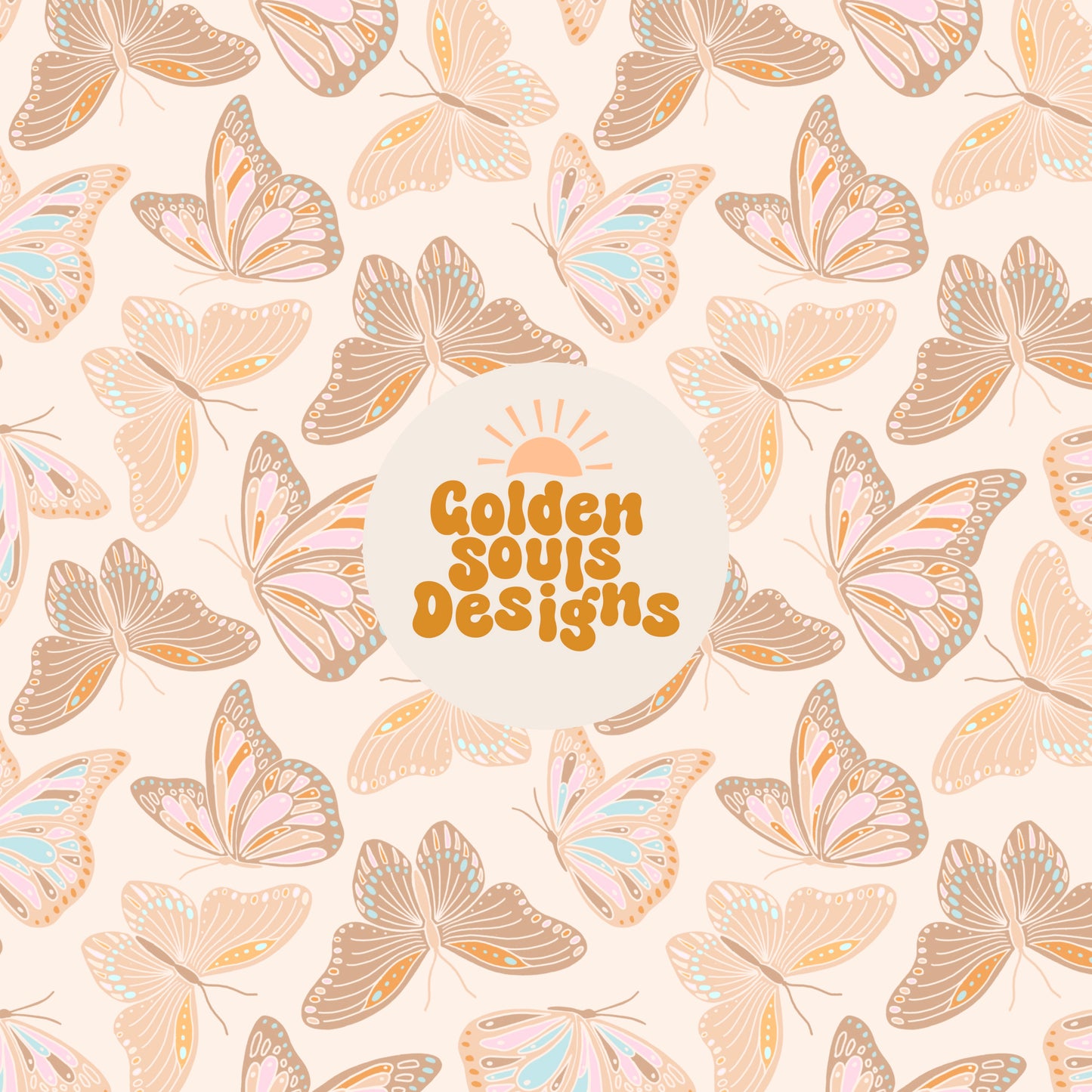 Boho Spring Butterflies