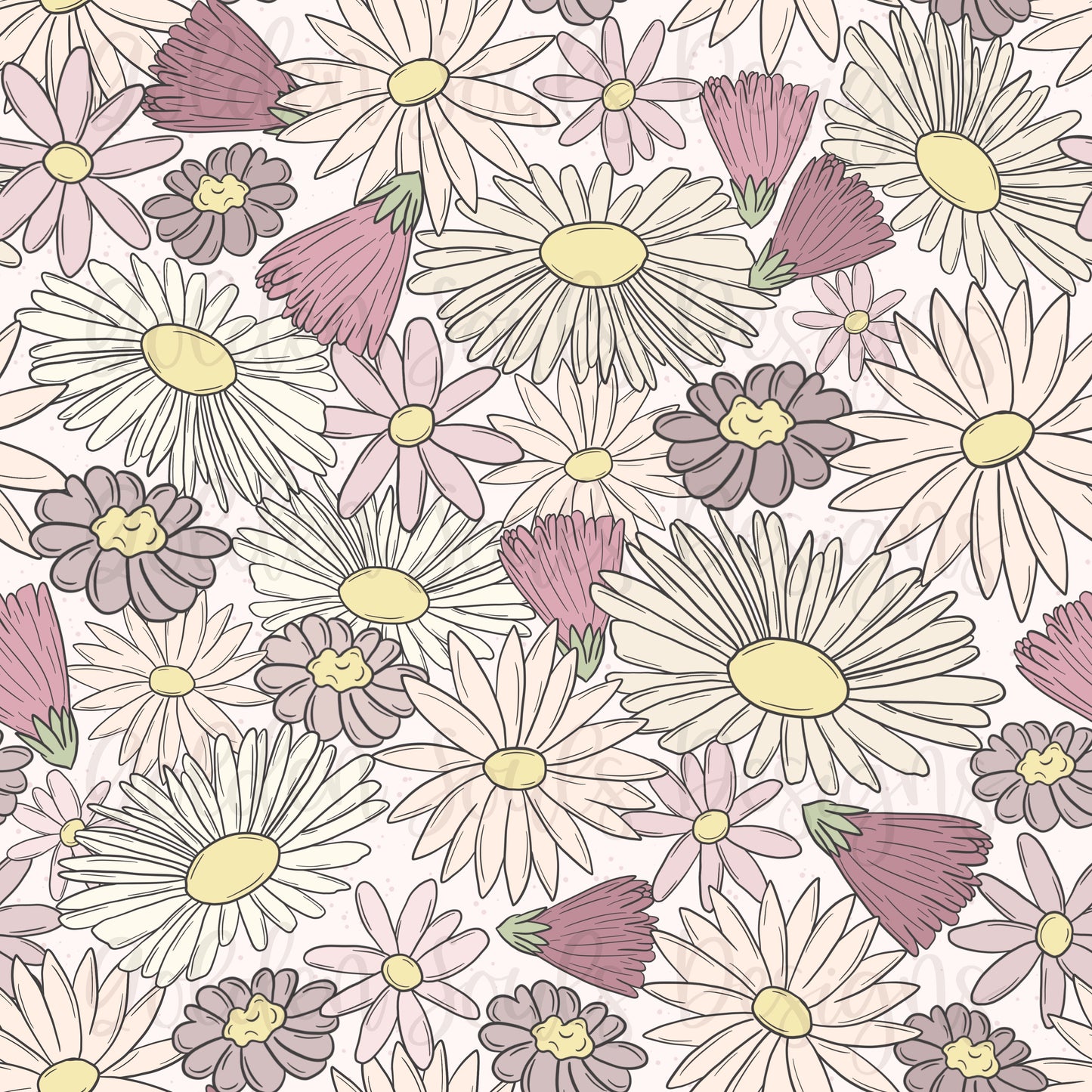 Springtime Purple Floral