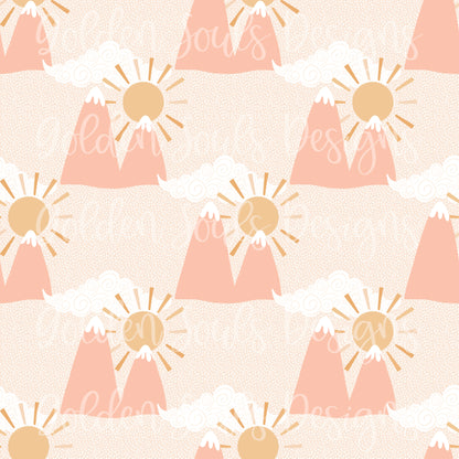 Summer Sun Mountains