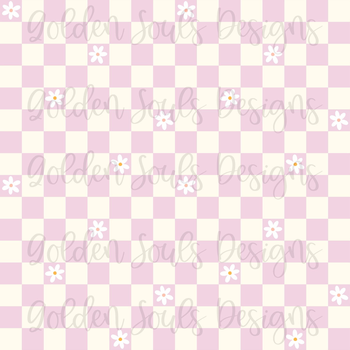 Lilac Floral Spring Chex