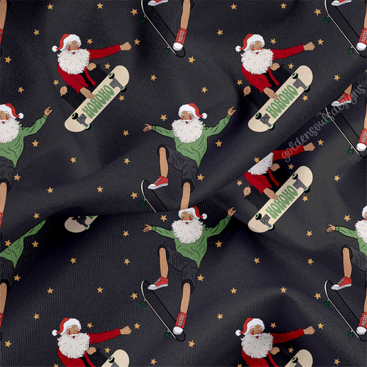 Skateboard Santas