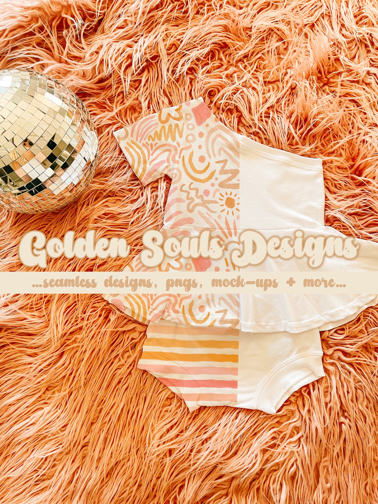 Off-the-shoulder + Bummies Mock-up Template