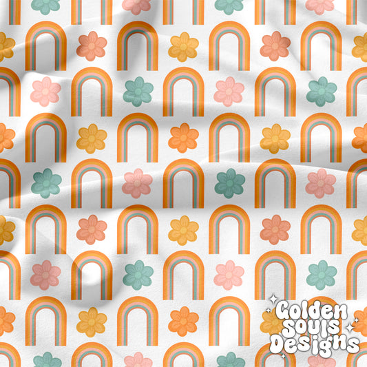 Floral Spring Rainbows