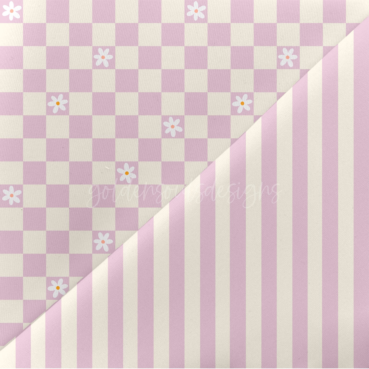 Lilac Floral Spring Chex