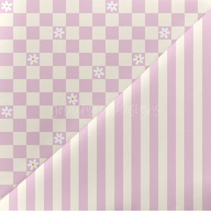 Lilac Floral Spring Chex
