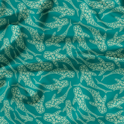 Teal Love Sharks