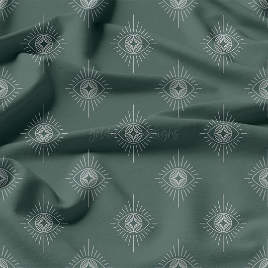 Teal Evil Eyes