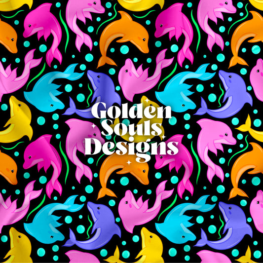 Neon Dolphins