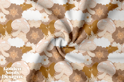 Mushrooms & Butterflies