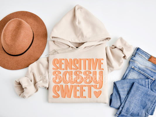 Sensitive, Sassy, Sweet