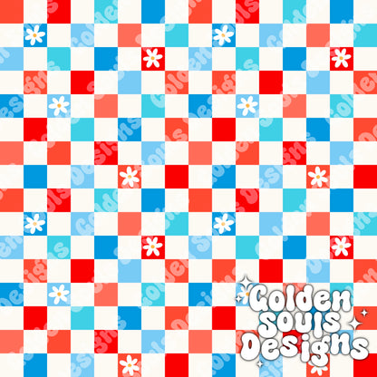 July Vibes Floral Chex