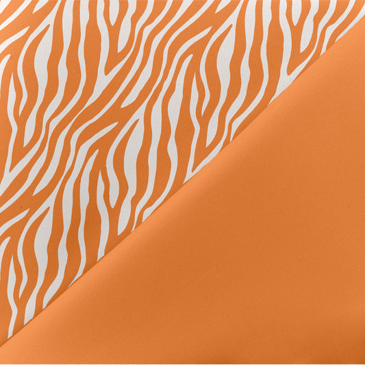 Muted Orange Zebra