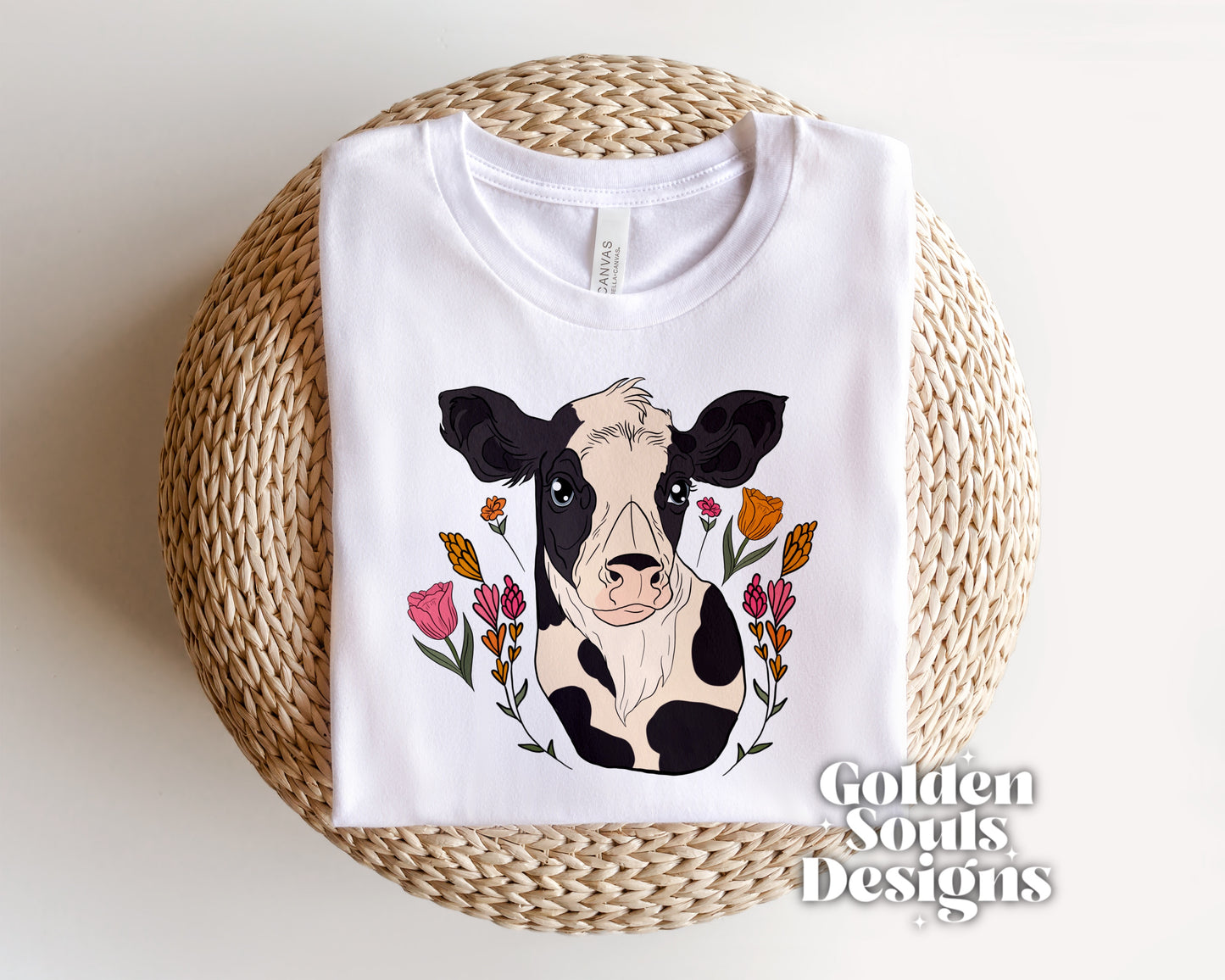 Cow Floral