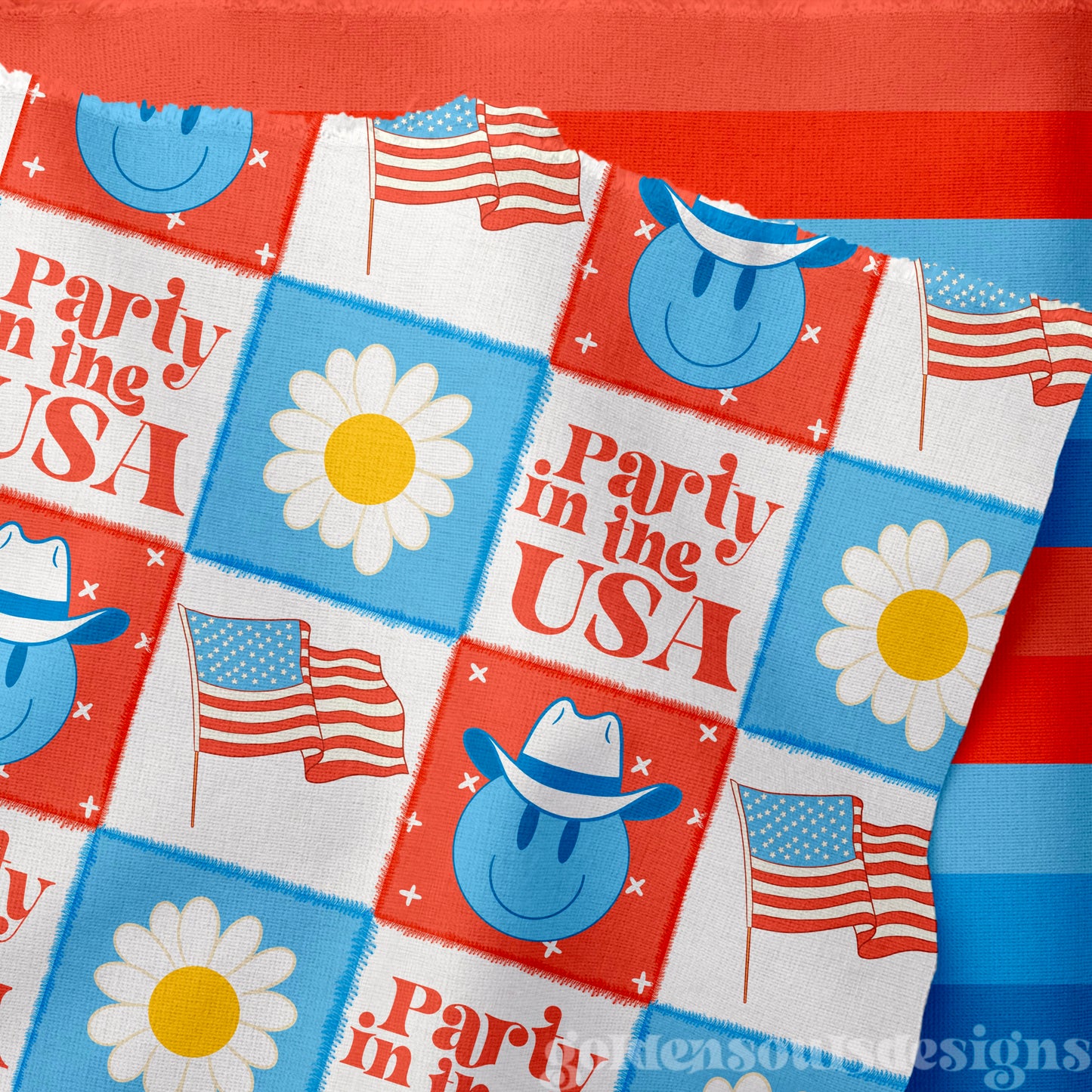 Party in the USA Patchwork