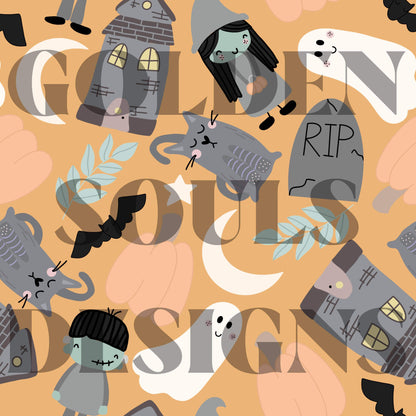 Halloween Night (yellow)