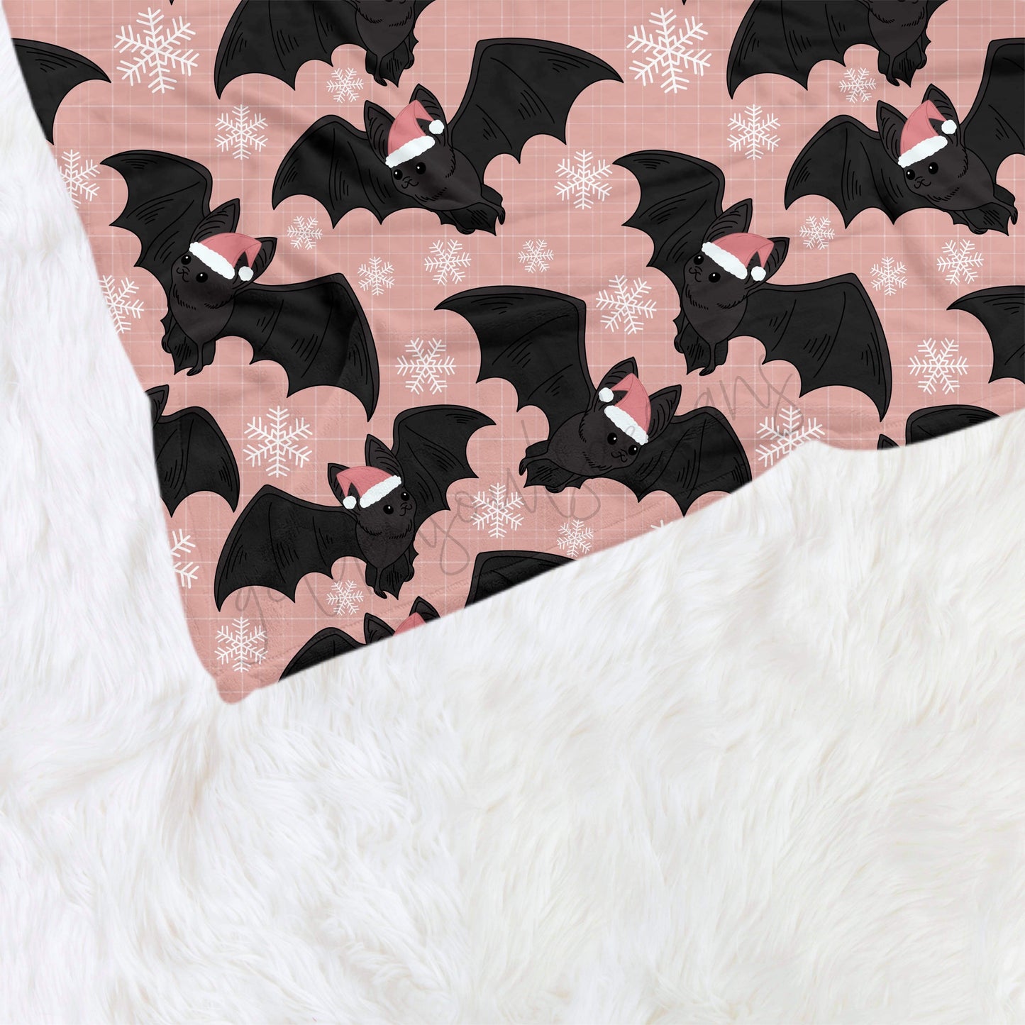 Frickin’ Bats Christmas (pink)